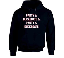 Load image into Gallery viewer, Party And Duck Boats And Party New England Football Fan T Shirt - image_1f2528a7-45d6-4999-a33a-1c99f8e67f72
