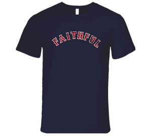 Boston Faithful Baseball Fan Distressed Navy V2 T Shirt - image_1f8e02c8-13cd-409d-b25b-f1c14a00d180