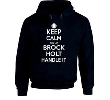 Load image into Gallery viewer, Brock Holt Keep Calm Boston Baseball Fan T Shirt - image_20104944-5839-4dfb-9642-cb6a635f656e