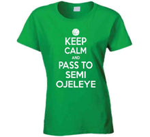 Load image into Gallery viewer, Semi Ojeleye Keep Calm Boston Basketball Fan T Shirt - image_2064d0c2-d7b1-401b-ab14-d2a636004577