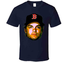 Load image into Gallery viewer, Andrew Benintendi Big Head Boston Baseball Team T Shirt - image_208fafa6-daa7-4ae3-b628-7b24cc82a5b5