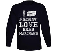 Load image into Gallery viewer, Brad Marchand I Love Boston Hockey Fan T Shirt - image_21201346-dc8f-49e9-909c-e651c0343329