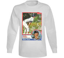 Load image into Gallery viewer, Retro Topps Wade Boggs Rookie Card Baseball Fan T Shirt - image_214cd885-6a60-4cf4-b2a9-bc9c104fa1d9