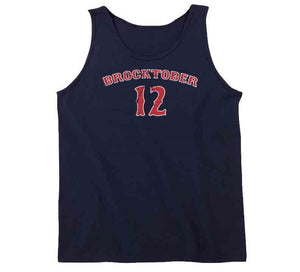 Brock Holt Brocktober 12 Boston Baseball Fan Distressed T Shirt - image_216053be-1512-4e07-9f73-813a7bcd5ecf