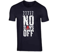 Load image into Gallery viewer, Bill Belichick No Days Off Champion Distressed New England Football Fan T Shirt - image_21f2de11-153c-4ace-83d6-334aec460ffd