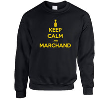 Load image into Gallery viewer, Keep Calm And Marchand Boston Hockey Fan T Shirt - image_2230531f-ed84-41b5-adb2-64bf0ce92189