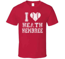 Load image into Gallery viewer, Heath Hembree I Heart Boston Baseball Fan T Shirt - image_223b0f31-5f13-4b1c-85ee-dd5c443e90ce