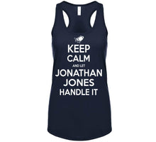 Load image into Gallery viewer, Jonathan Jones Keep Calm New England Football Fan T Shirt - image_22738714-3923-43c7-bc93-f041c5bad701