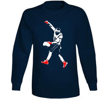 Load image into Gallery viewer, Julian Edelman Silhouette MVP New England Football Fan T Shirt - image_22756c37-5594-4458-8f3b-0e0bae57d230