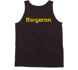 Boston Hockey Legend Patrice Bergeron Fan Distressed T Shirt - image_229a98ce-42ff-49c3-9182-78b336c98d01