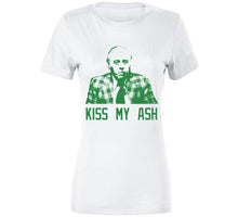 Load image into Gallery viewer, Red Auerbach Kiss My Ash Legendary Basketball Coach T Shirt - image_22b7a8ca-b27f-41a6-9375-13a4f12466ad