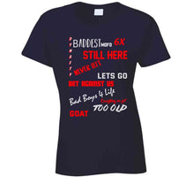 Load image into Gallery viewer, Six Time Champs Tom Brady New England Fan T Shirt - image_22c17ae0-15d1-4d8e-bd20-b9dc764abbc5