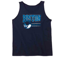 Load image into Gallery viewer, Retro USFL Boston Breakers Football Fan Distressed T Shirt - image_247244bb-1d6b-4f3b-82da-de9d69777559
