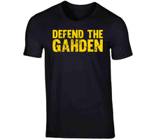 Load image into Gallery viewer, Defend The Gahden Boston Hockey Fan T Shirt - image_24ea4e1f-9ff8-406a-824d-e8d0bdd69db9