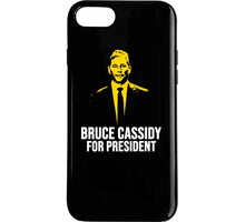 Load image into Gallery viewer, Bruce Cassidy For President Boston Hockey Fan T Shirt - image_25ba5877-4acb-4982-8ee6-0876c0cb6648