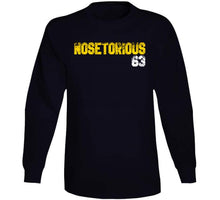 Load image into Gallery viewer, Brad Marchand 63 Nosetorious Boston Hockey Fan T Shirt - image_26fe64ed-8812-46ed-8f7e-628bb75f75fc