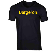 Load image into Gallery viewer, Boston Hockey Legend Patrice Bergeron Fan Distressed T Shirt - image_273bd320-3eda-4dc4-bd37-7efd473436c0