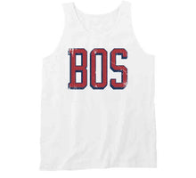 Load image into Gallery viewer, Boston Vintage BOS Baseball Fan  T Shirt - image_27f22254-6e8e-4066-8f60-f2b035e50ca0