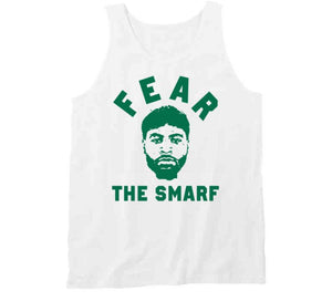 Boston Basketball Marcus Smart Fear The Smarf Fan T Shirt - image_2894c7c2-4312-4a05-9260-c38804e15ceb