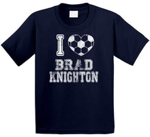 Load image into Gallery viewer, Brad Knighton I Heart New England Soccer T Shirt - image_28e424f0-2193-478e-8778-f4e187f133be