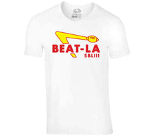 Load image into Gallery viewer, Funny Beat LA in out Parody New England Football Fan T Shirt - image_28fe4174-241c-46bf-9b7d-825c1bb06cab