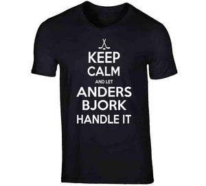 Anders Bjork Keep Calm Boston Hockey Fan T Shirt - image_296c2457-064b-482f-91fb-1dfe3f5dda0b
