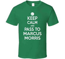 Load image into Gallery viewer, Marcus Morris Keep Calm Boston Basketball Fan T Shirt - image_2981f19b-1997-4efb-8e62-35c996b18f57