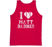 Load image into Gallery viewer, Matt Barnes I Heart Boston Baseball Fan T Shirt - image_2997b0a0-5604-4828-a0cb-30feff661b7d