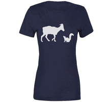 Load image into Gallery viewer, Julian Edelman Tom Brady The Goat and The Squirrel New England Football Fan T Shirt - image_29abc1d4-5bcb-4f48-8b11-dcb2afdd9b6f