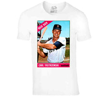 Load image into Gallery viewer, Carl Yastrzemski Boston Baseball Card Fan V2 T Shirt - image_2b55e0c9-4498-459b-9b7e-df9131257d2e