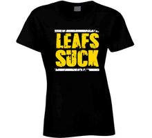 Load image into Gallery viewer, Leafs Suck Boston Playoff Hockey Fan T Shirt - image_2b5e1918-a51b-48aa-acf9-e57c7a9746ac