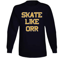 Load image into Gallery viewer, Skate Like Orr Boston Hockey Fan T Shirt - image_2be9f741-ad9a-4f8f-a182-982bef5aa012