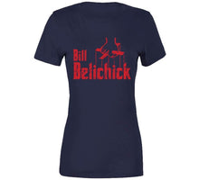 Load image into Gallery viewer, Bill Belichick The GodFather New England Coach Football Fan T Shirt - image_2bfd35c9-ab3b-42c0-9251-18e630d3c064