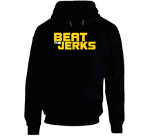 Load image into Gallery viewer, Beat the Jerks Boston Hockey Fan T Shirt - image_2c2dc2d0-389f-4b5c-b9f2-42343d1b5521