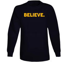 Load image into Gallery viewer, Playoff Hockey Believe Boston Hockey Fan T Shirt - image_2ca10046-3e8b-44f6-b1a7-c40d3f443e12