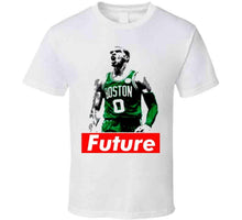 Load image into Gallery viewer, Jayson Tatum The Future Boston Fan Basketball T Shirt - image_2cc63aac-1b5f-415c-9706-9eb517884a9f