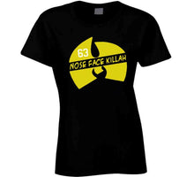 Load image into Gallery viewer, Brad Marchand Nose Face Killah Bees Boston Hockey Fan T Shirt - image_2dc73f5d-ffa8-4894-ab26-af1e20b9e762