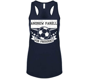 Andrew Farrell For President New England Soccer T Shirt - image_2e253c93-23cc-4a79-b65c-78515d9272c2