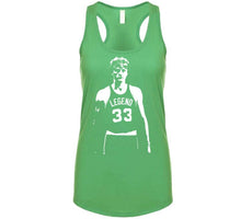 Load image into Gallery viewer, Larry Bird The Legend Boston Basketball Fan Silhouette T Shirt - image_2e629ae4-68bc-4f06-9374-12efeee93149