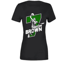 Load image into Gallery viewer, Jaylen Brown 7 Boston Basketball Fan T Shirt - image_2f582eb6-99e4-4aef-bae4-e455c7bc2e11