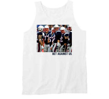 Load image into Gallery viewer, Bet Against Us New England Football Team Fan T Shirt - image_31b06a6a-03e6-438d-b969-ab4eb5190c2e