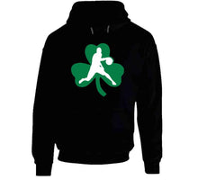 Load image into Gallery viewer, Kyrie Irving Boston Basketball Team Clover Silhouette Black T Shirt - image_32765e7e-ddb1-49b9-9d81-5c7da23b4ed1