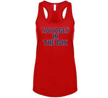 Load image into Gallery viewer, Savages In The Box Boston Baseball Fan V2 T Shirt - image_32ccfe18-7208-4a69-94c8-5b6819dc6a1a