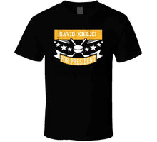 Load image into Gallery viewer, David Krejci For President Boston Hockey Fan T Shirt - image_3332d350-ae3b-4f90-99ef-b4d80963dd38