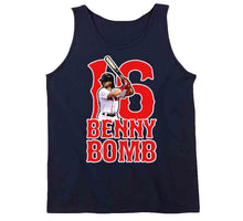 Load image into Gallery viewer, Andrew Benintendi Benny Bomb Boston Baseball Fan T Shirt - image_33954bca-6f9e-4bb5-a1f1-caa6d6bf0cab