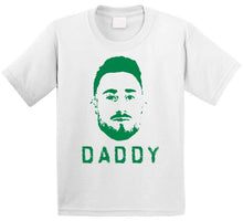Load image into Gallery viewer, Gordon Hayward Big Head Silhouette Daddy Boston Basketball T Shirt - image_343ef00e-03e9-4ca4-b4d5-1f9a3a31849a