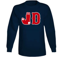 Load image into Gallery viewer, JD Martinez JD Socks Boston Baseball Fan T Shirt - image_34540b69-01ee-4942-ace4-84c126cafcb1