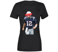 Load image into Gallery viewer, Angry Tom Tom Brady New England Football Fan T Shirt - image_37786c94-0849-410b-a19a-d411e20c6561