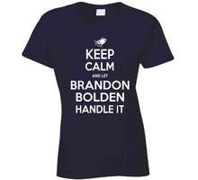 Load image into Gallery viewer, Brandon Bolden Keep Calm New England Football Fan T Shirt - image_378f366e-e8fe-4881-86d2-2ff1becc96d6