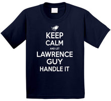 Load image into Gallery viewer, Lawrence Guy Keep Calm New England Football Fan T Shirt - image_37ec5f79-f955-48c8-b319-15903e4a5cac